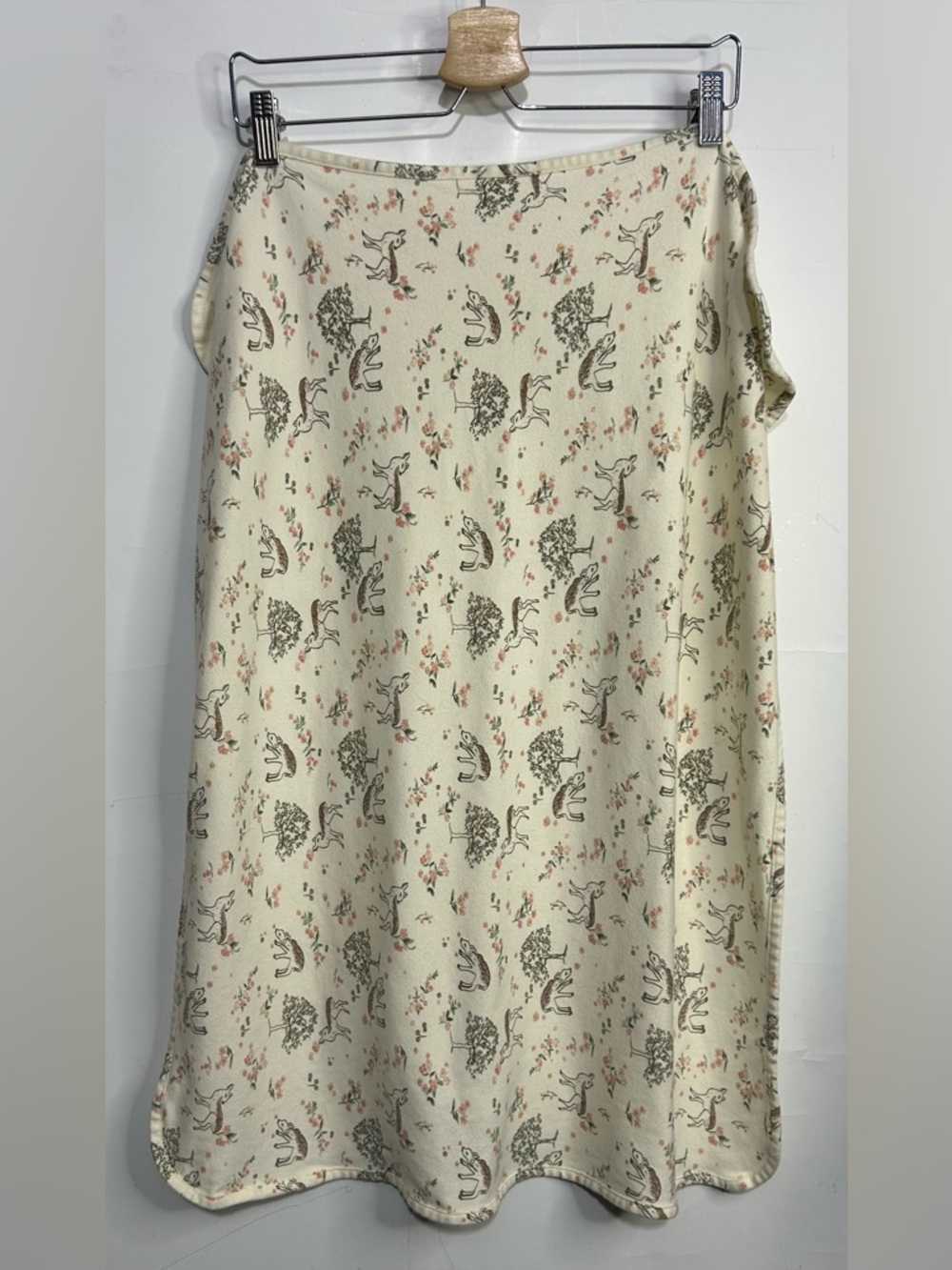 Ever & Ever Deer Print Cream Baby Blanket Size Newborn